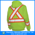 Wholesale Hoodies Work Safety Reflective Hoody with Zipper